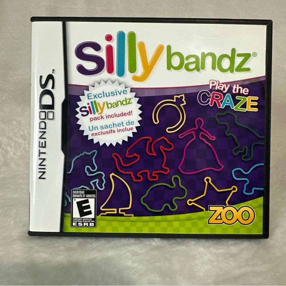 Silly Bandz Nintendo DS Game Good Condition